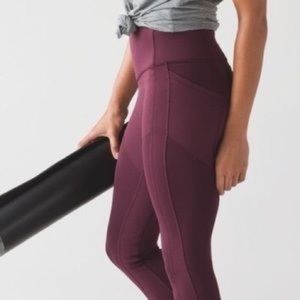 all the right places crop lululemon